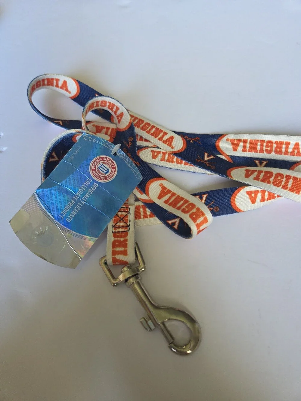 NCAA Virginia Cavaliers Dog Leash Heavy Duty UVA Lanyard Durable NWT